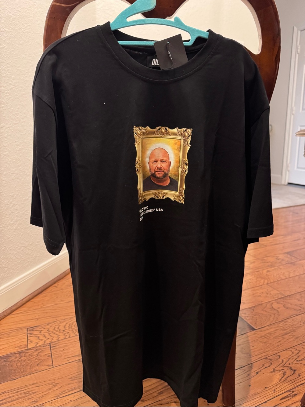NWT Black Short-Sleeve Graphic Tee